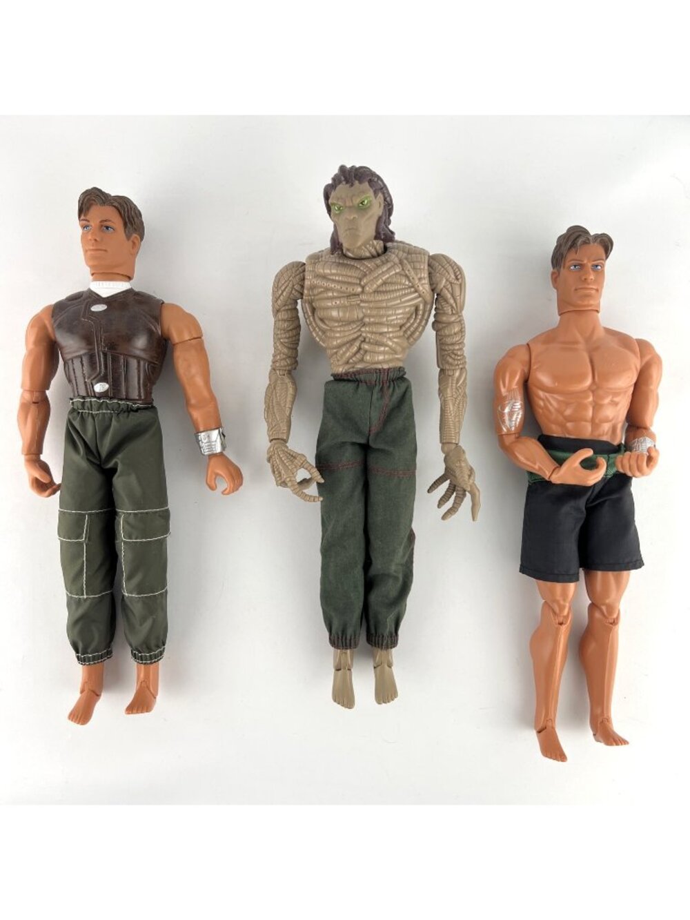 Max Steel Lot Of 3 12 Inch Action Figures Mega Flex Bio Constrictor